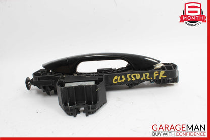 12-14 Mercedes W218 CLS500 Front Right Side Exterior Door Handle Keylessgo Black