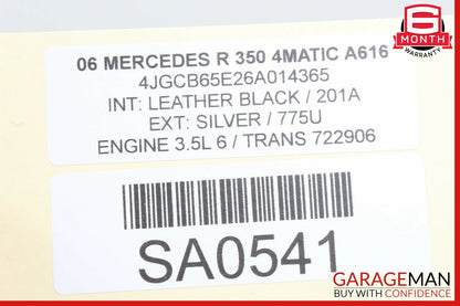 06-13 Mercedes W251 R350 GL320 ML500 Front Left Side Door Control Module OEM