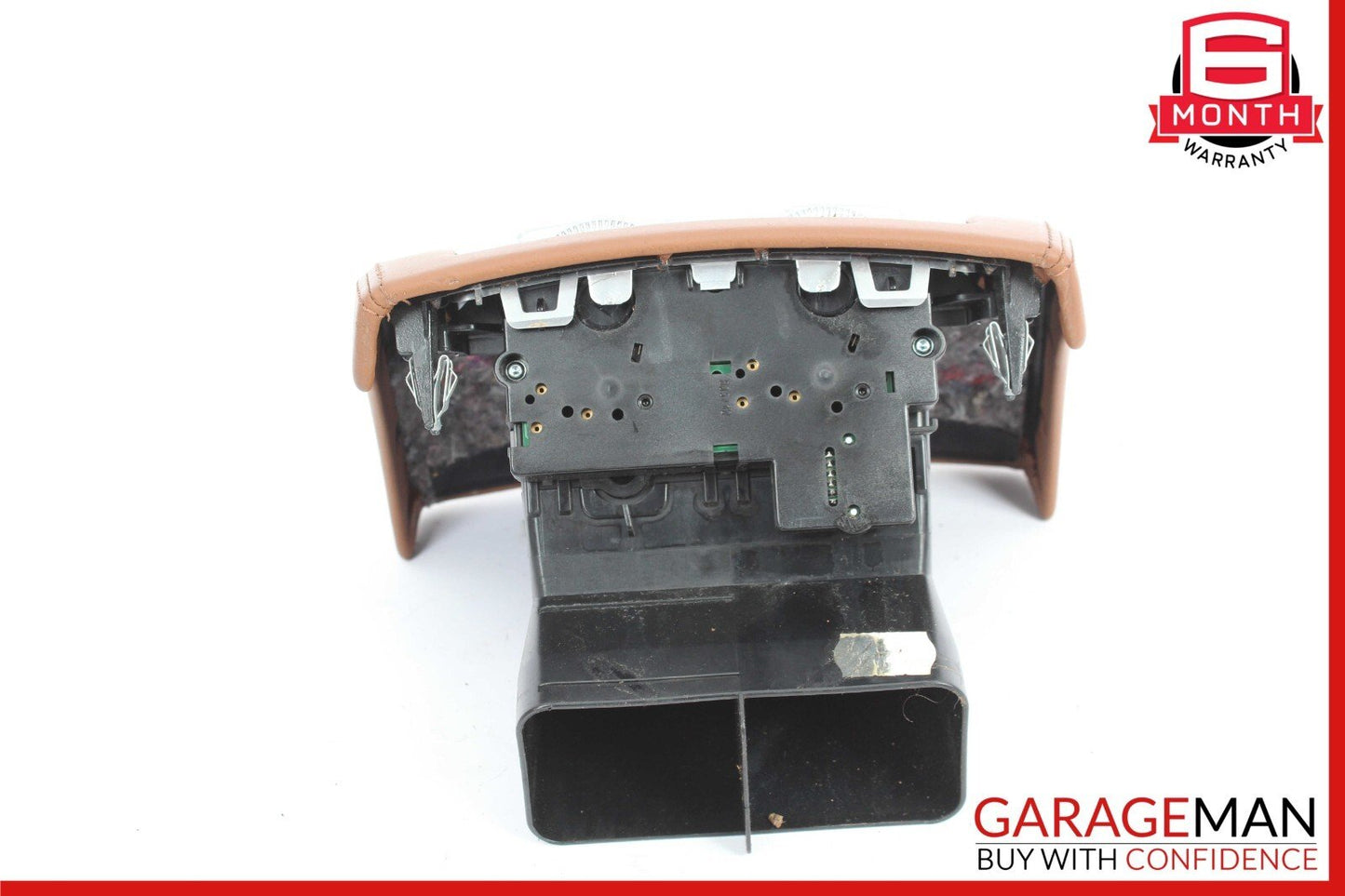 07-14 Mercedes W216 CL550 Rear Center Console A/C Air Vent Trim Grill Assy Brown