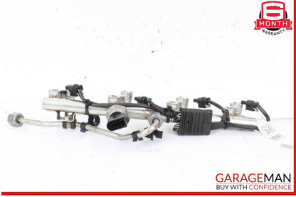 12-15 Mercedes W204 C250 SLK250 1.8L M271 Fuel Injector Rail Line Assembly OEM