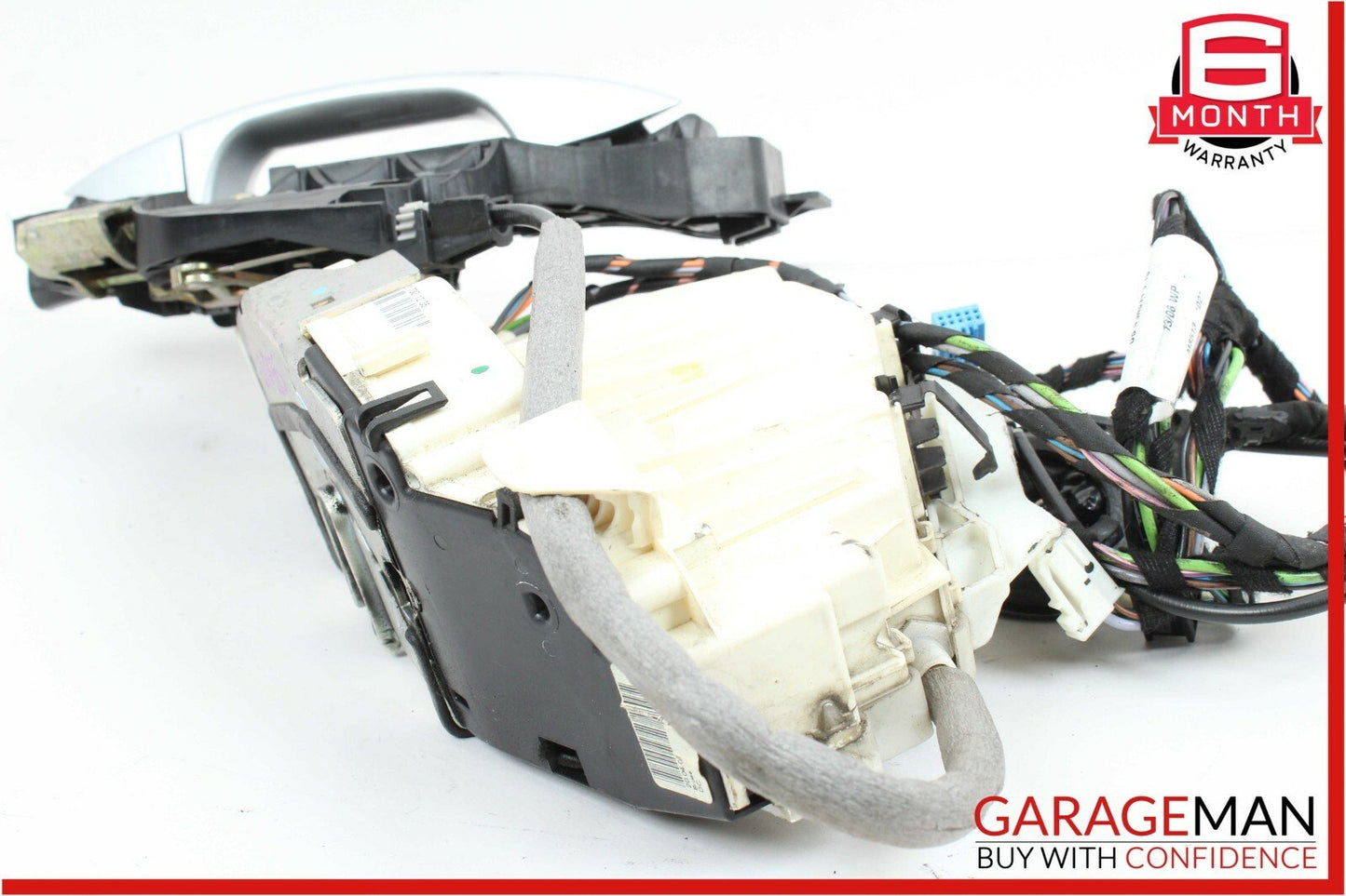 07-13 Mercedes W221 S550 Rear Right Door Lock Actuator w/ Door Handle Silver