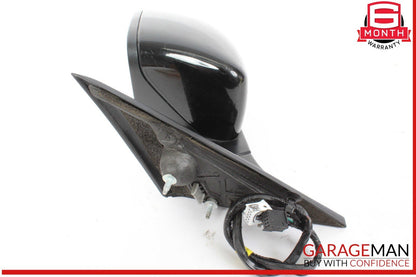 14-17 Maserati Ghibli S Front Left Driver Side Door Rear View Mirror Black OEM
