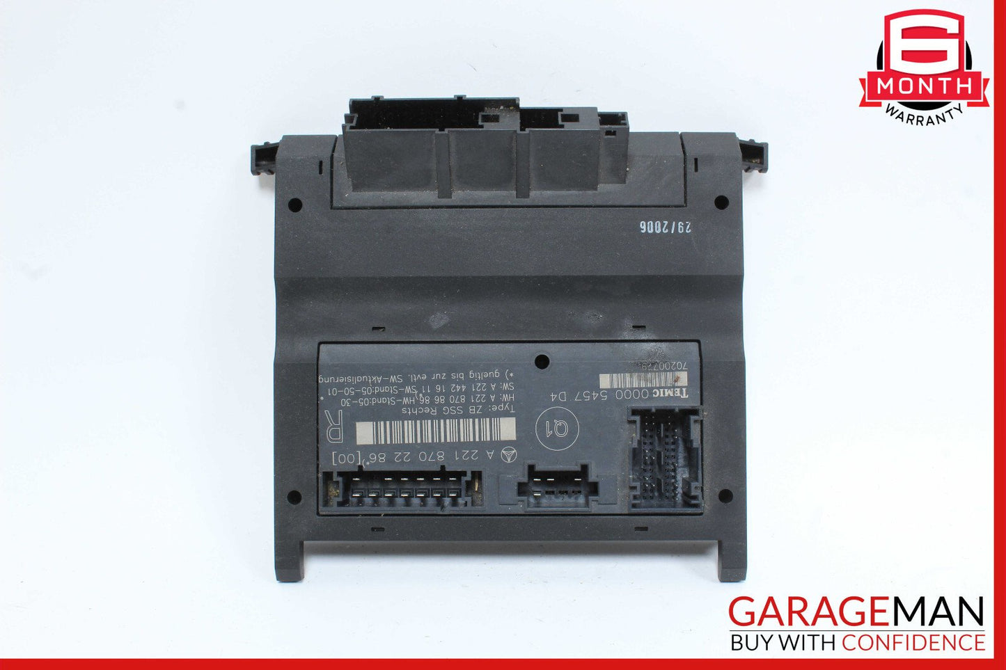 07-13 Mercedes W221 S550 S400 Front Right Side Under Seat Control Unit OEM