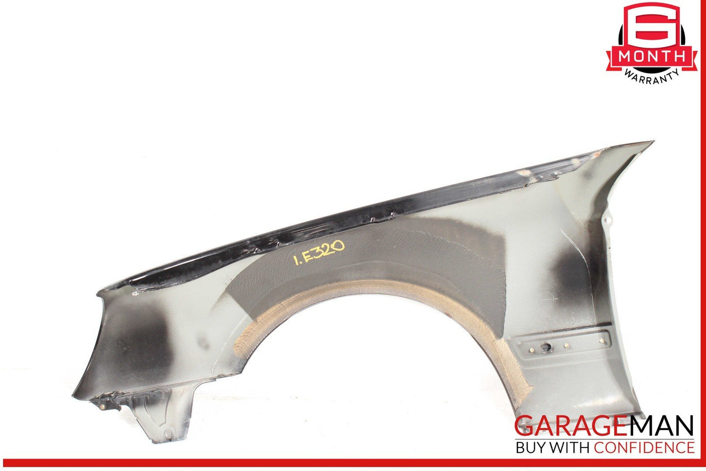 00-02 Mercedes W210 E320 Front Right Passenger Side Wing Fender Panel OEM