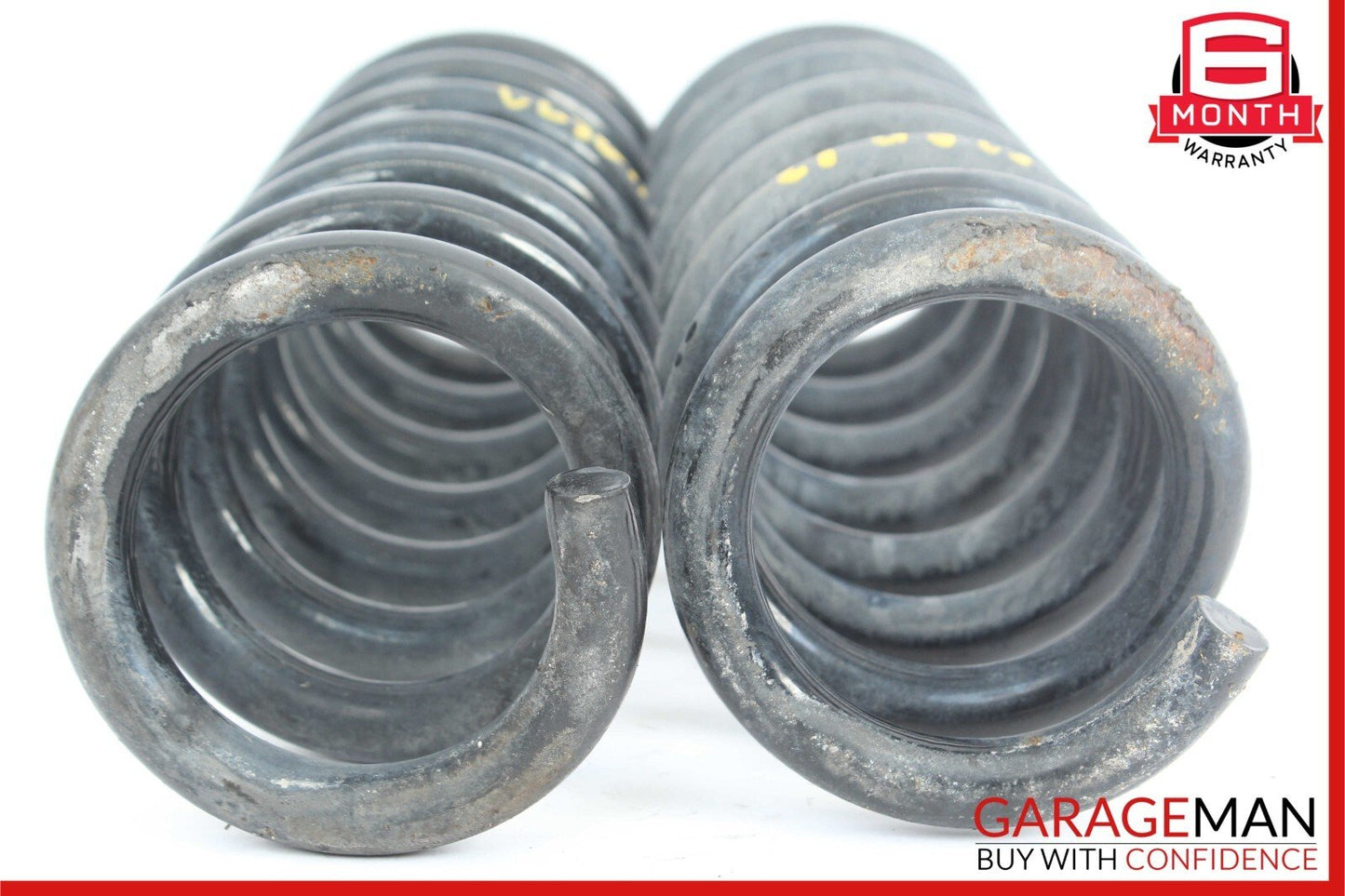 08-14 Mercedes W204 C250 Coupe Rear Right & Left Suspension Coil Spring Set OEM