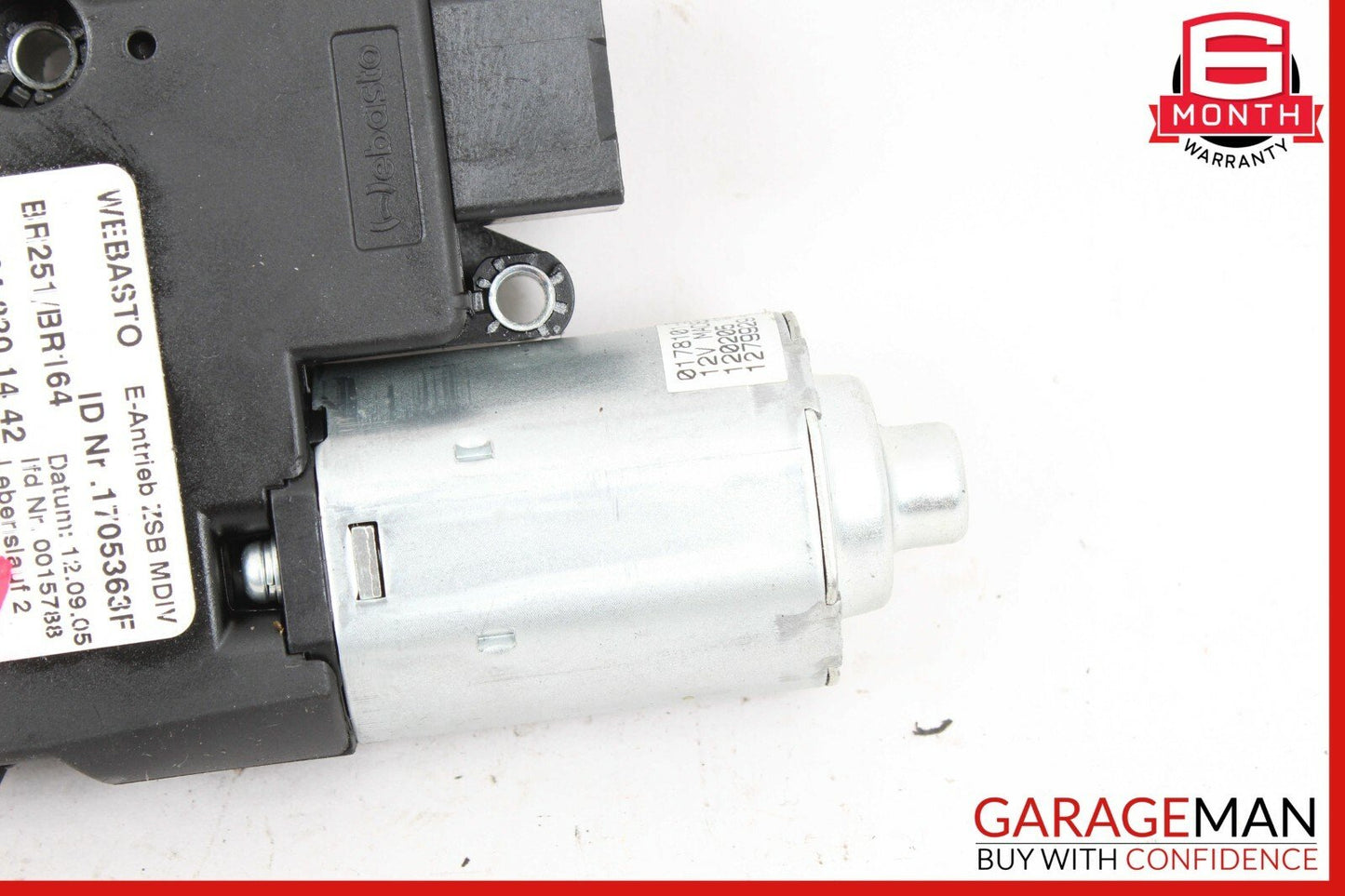 06-12 Mercedes W251 R350 Panoramic Sunroof Sun Roof Motor 1648201442 OEM