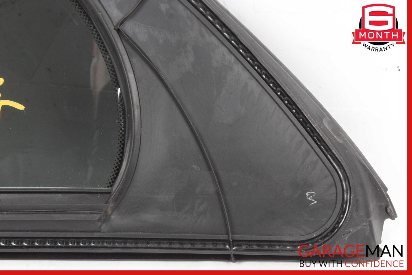 07-13 Mercedes W221 S400 S65 Quarter Window Glass Rear Right Passenger Side OEM