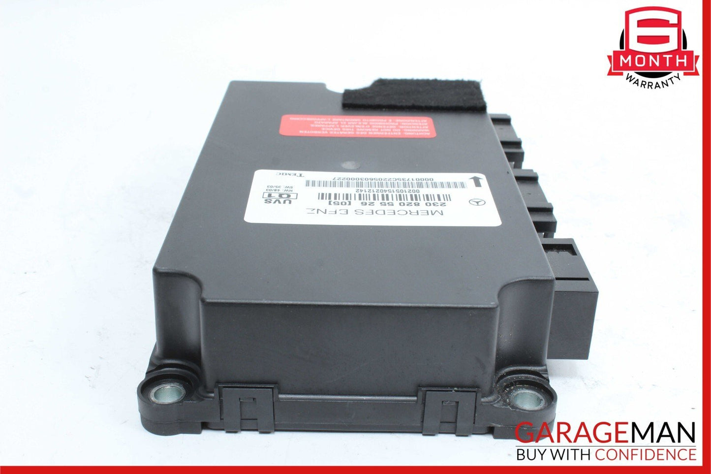 03-08 Mercedes R230 SL500 SL65 AMG Roof Convertible Top Module Control Unit