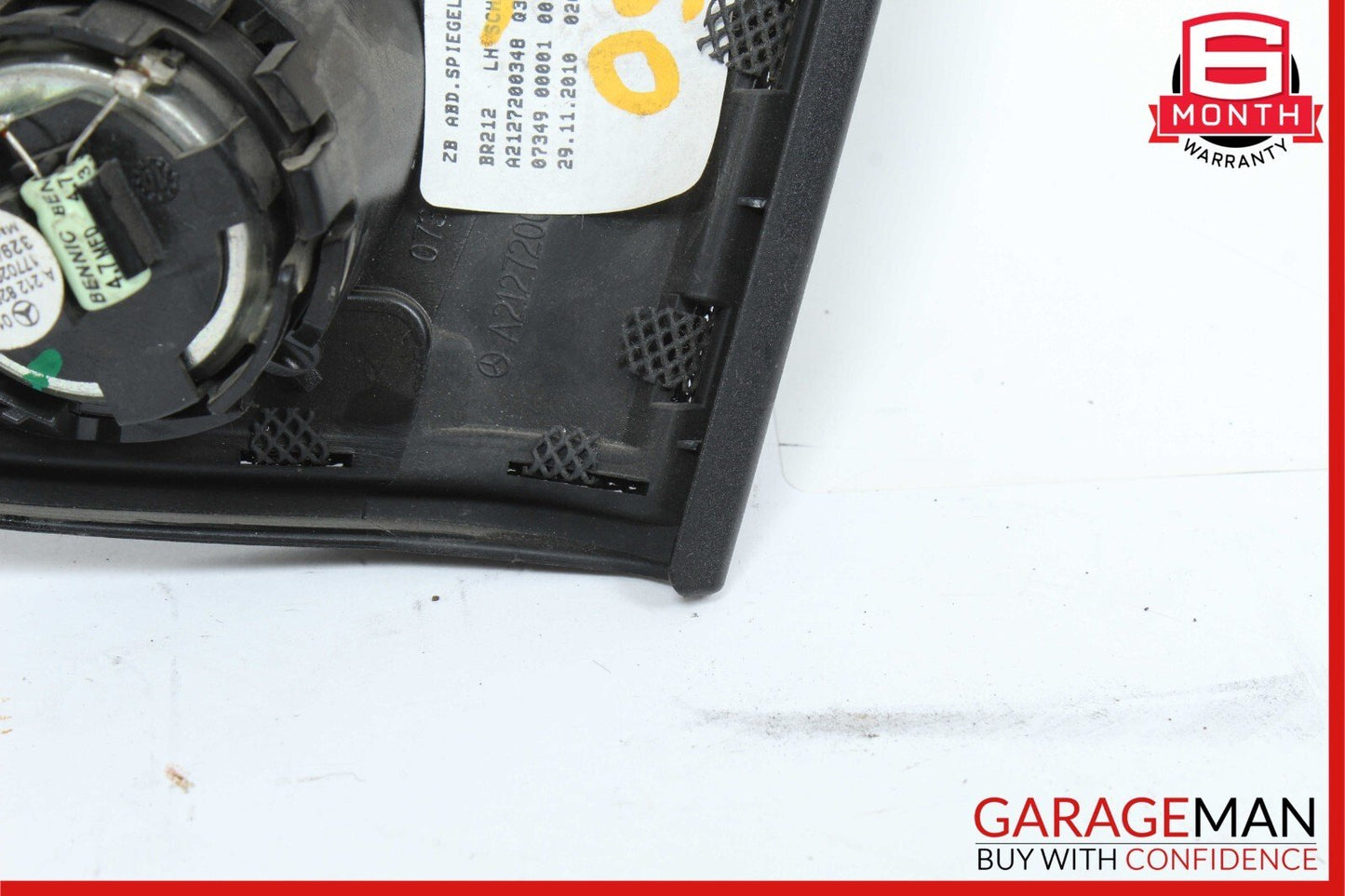 10-16 Mercedes W212 E350 Front Left Side Door Panel Tweeter Speaker Cover OEM