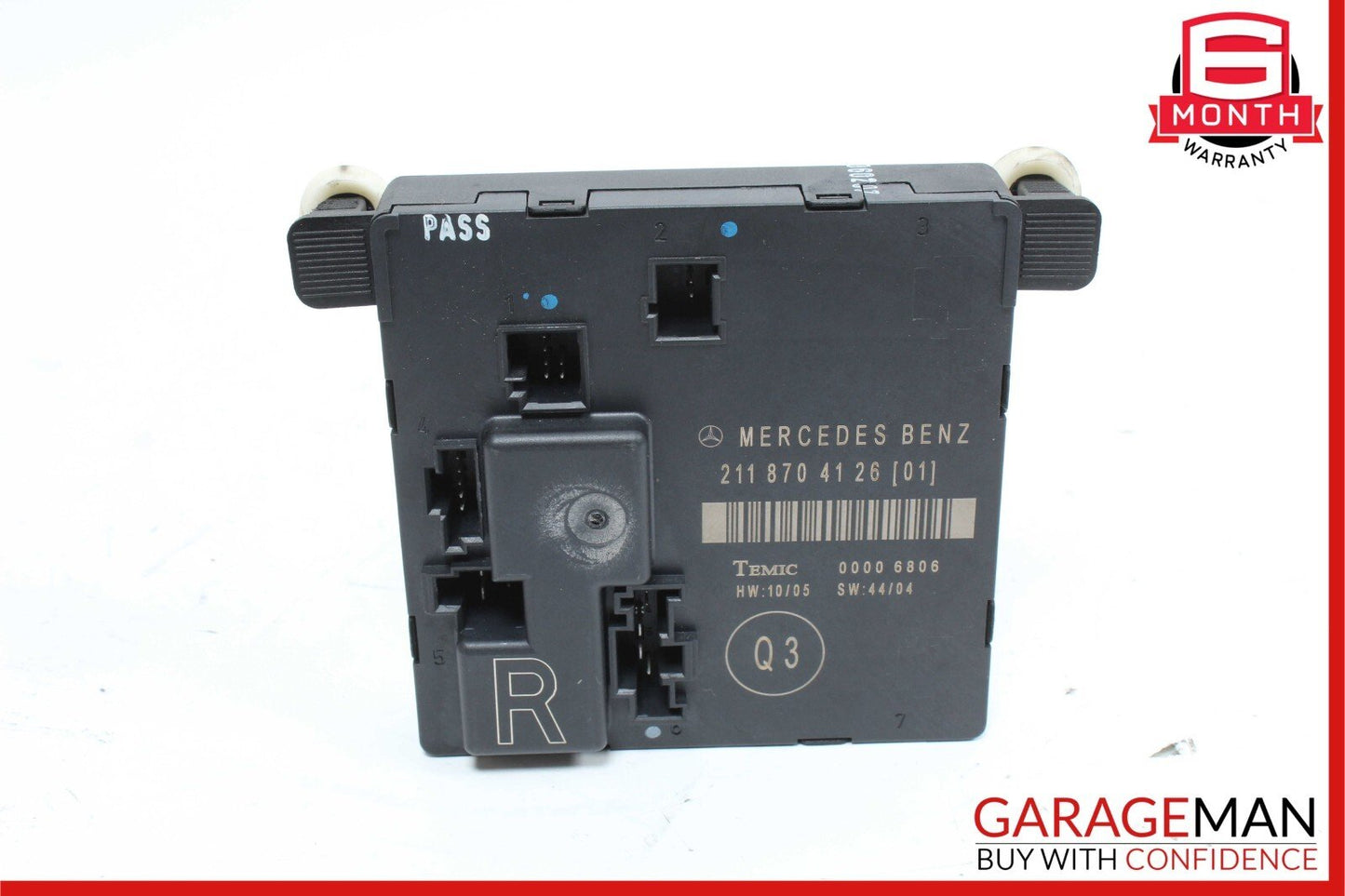 03-09 Mercedes W211 E350 4Matic Rear Right Side Door Control Module Unit OEM