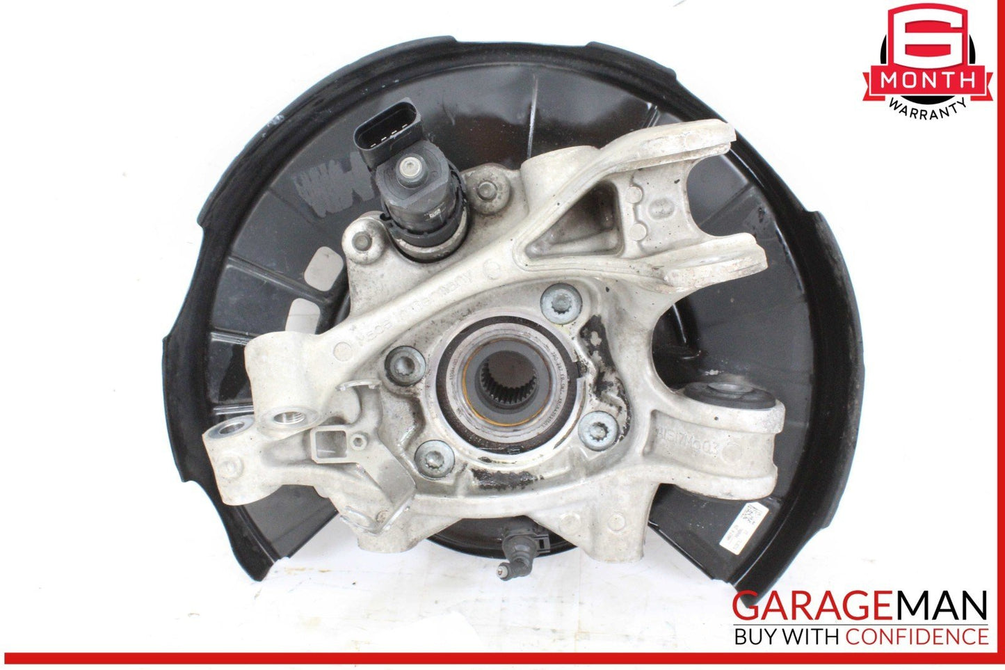 11-14 Porsche Cayenne 958 Rear Right Side Spindle Knuckle Wheel Hub OEM
