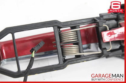 98-03 Mercedes W208 CLK320 CLK430 Front Left Side Exterior Door Handle Red