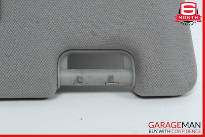 07-13 Mercedes W221 S550 Front Right Sun Visor Shade Sunvisor Grey Suede OEM