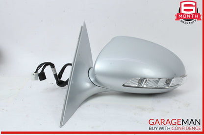 07-09 Mercedes W221 S550 S600 Front Left Side Door Rear View Mirror Silver OEM