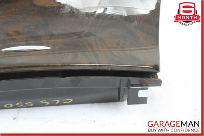 03-09 Mercedes W211 E350 CLS500 Center Console Ashtray Ash Tray Compartment Wood