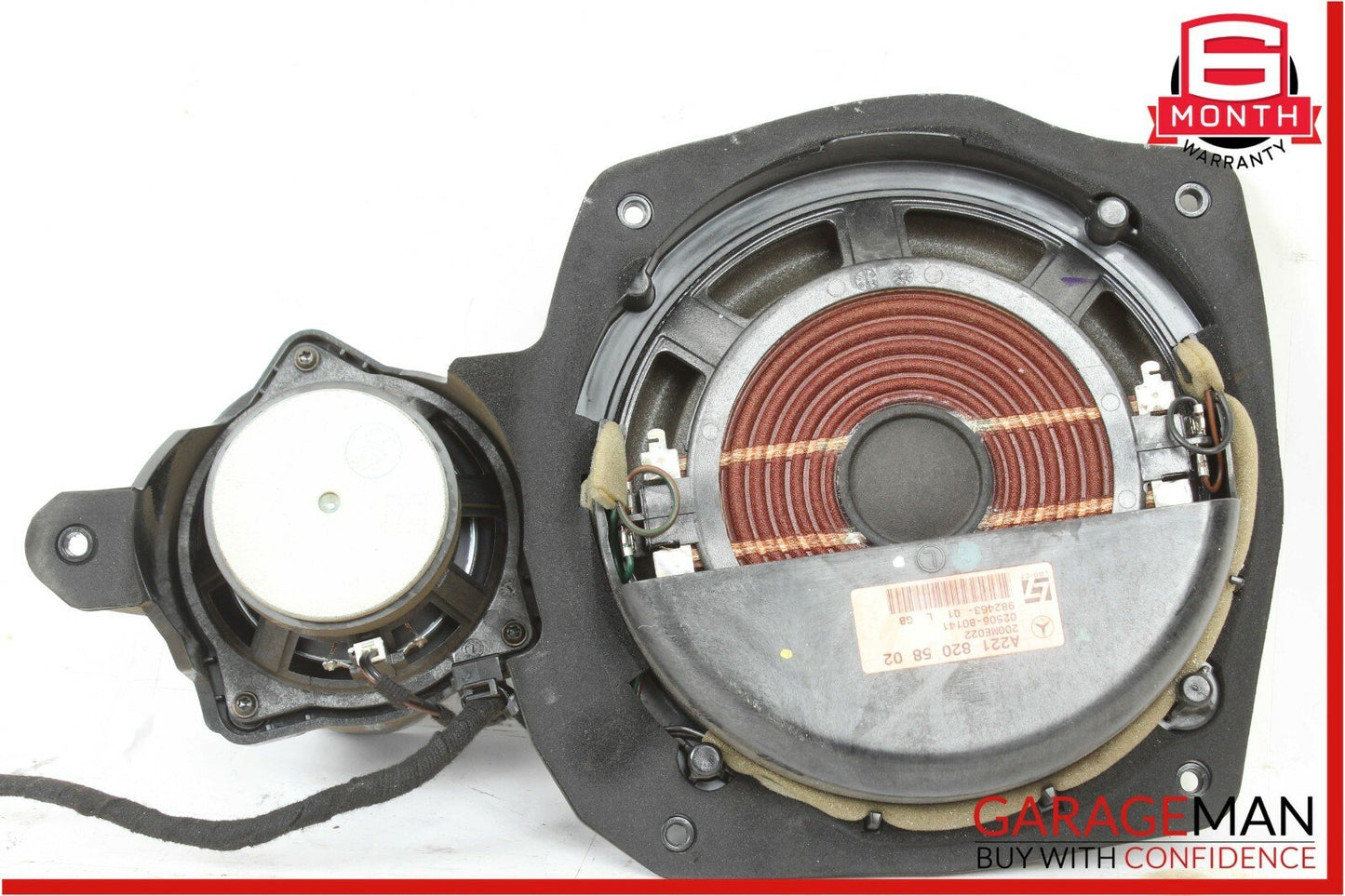 07-09 Mercedes W221 S550 S63 AMG Front Left Side Door Sound Speaker Logic OEM