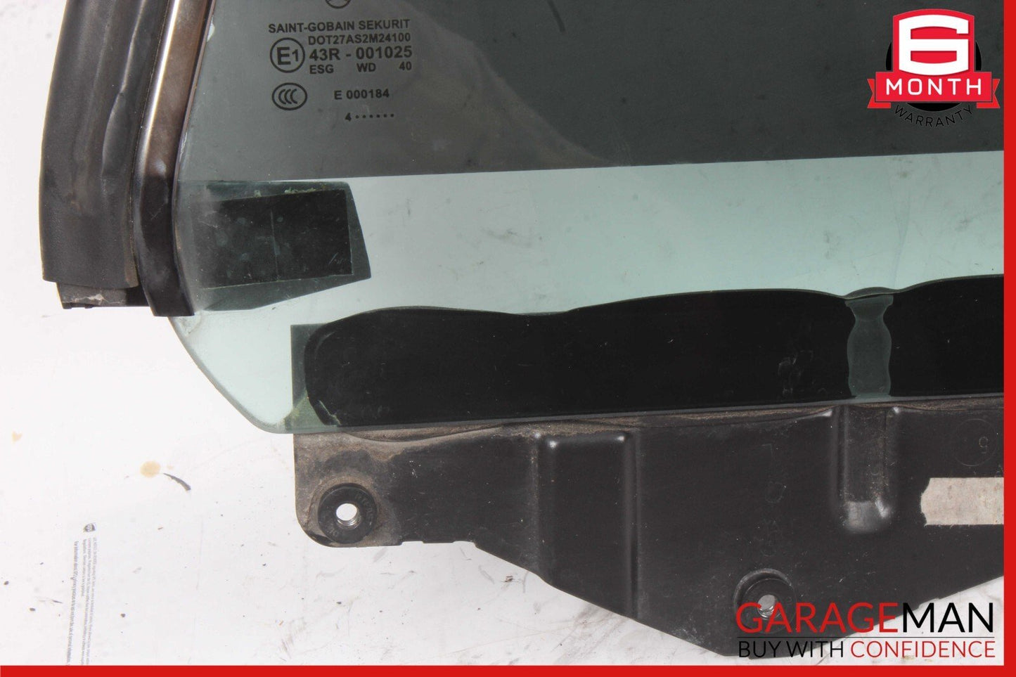 03-12 Mercedes R230 SL500 SL55 AMG Rear Left Side Quarter Window Glass Clear OEM