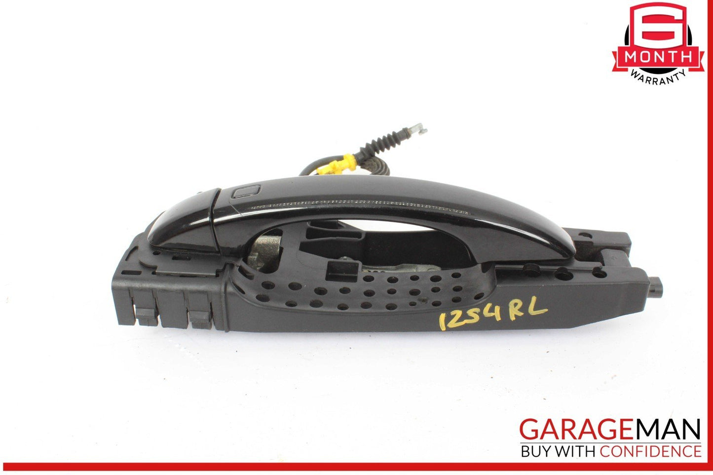 09-16 Audi S4 Rear Left Driver Side Exterior Door Handle Black OEM