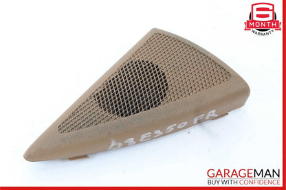 03-09 Mercedes W211 E350 E55 AMG Front Right Side Tweeter Speaker Cover Brown