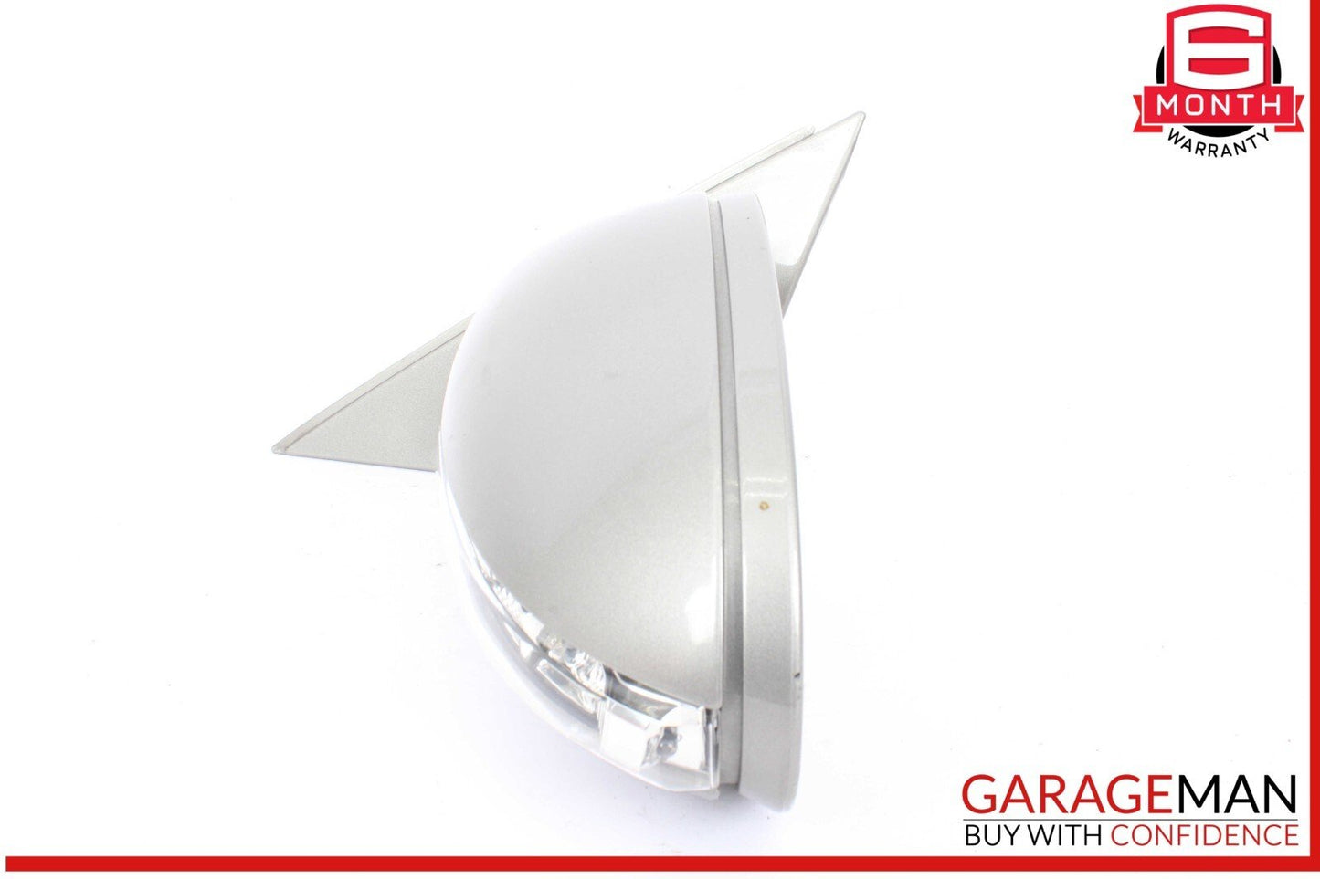 07-09 Mercedes W221 S550 S600 Front Left Side Door Rear View Mirror Silver OEM