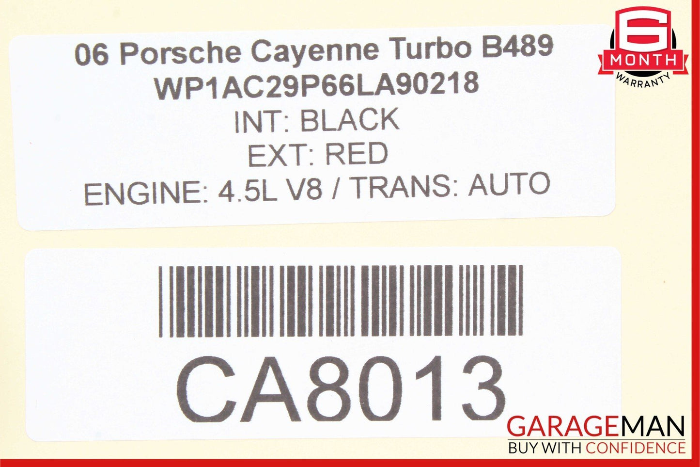 03-10 Porsche Cayenne 955 957 Turbo Trans Transmission Gearbox Controller Module