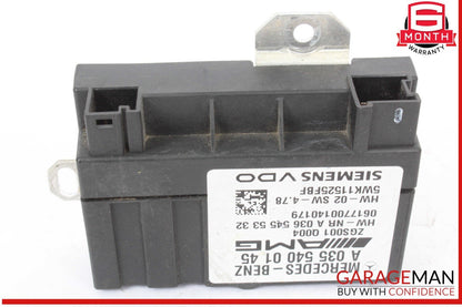 07-11 Mercedes W219 CLS63 AMG Fuel Pump Motor Control Module 0355400145 OEM