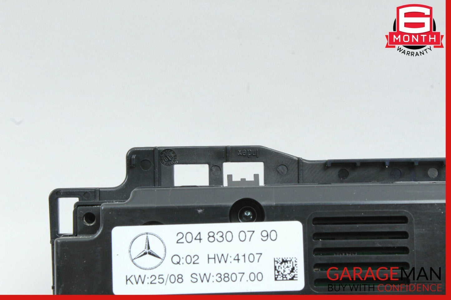 08-11 Mercedes W204 C300 C350 AC A/C Heater Climate Control Switch Module Unit