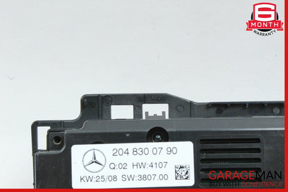 08-11 Mercedes W204 C300 C350 AC A/C Heater Climate Control Switch Module Unit