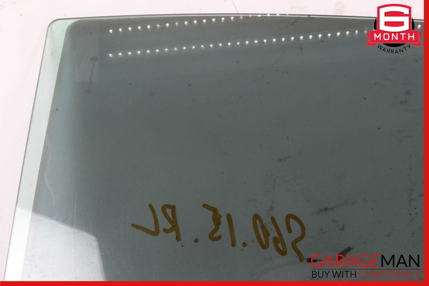 11-18 Volvo S60 V60 Rear Left Driver Side Door Window Glass 31385418 OEM