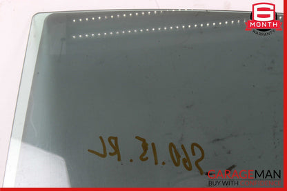 11-18 Volvo S60 V60 Rear Left Driver Side Door Window Glass 31385418 OEM
