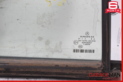 07-13 Mercedes W221 S550 S350 Rear Right Side Door Quarter Window Auto Glass OEM