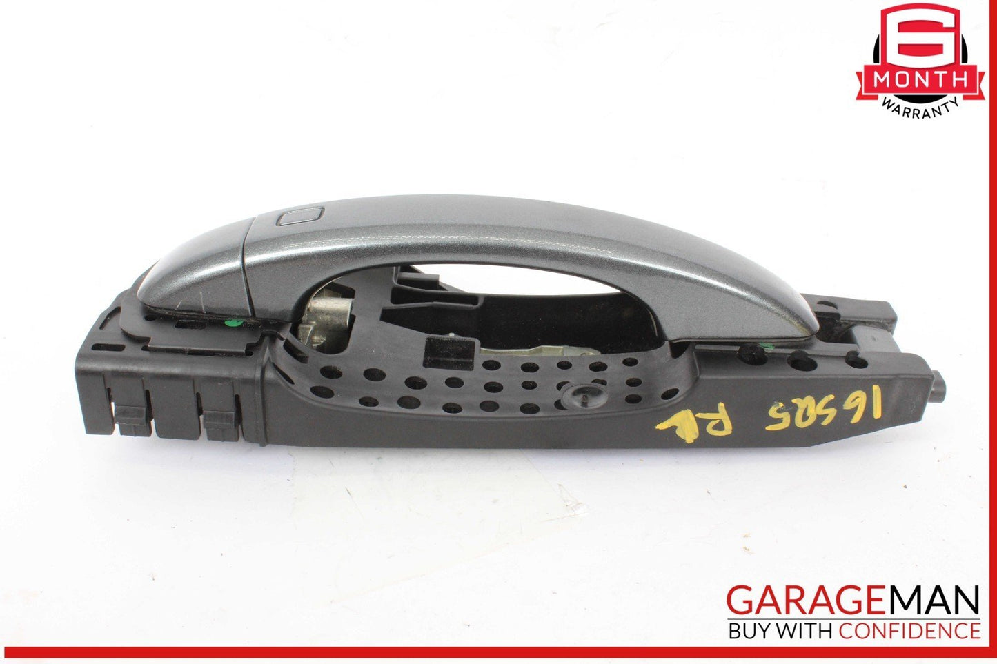 14-17 Audi SQ5 Rear Left Driver Side Exterior Door Handle Gray OEM