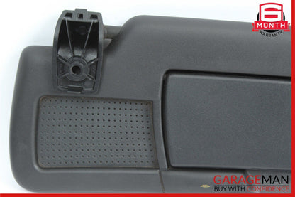 05-11 Mercedes R171 SLK280 Front Right Side Sun Visor Sunvisor Shade Black OEM