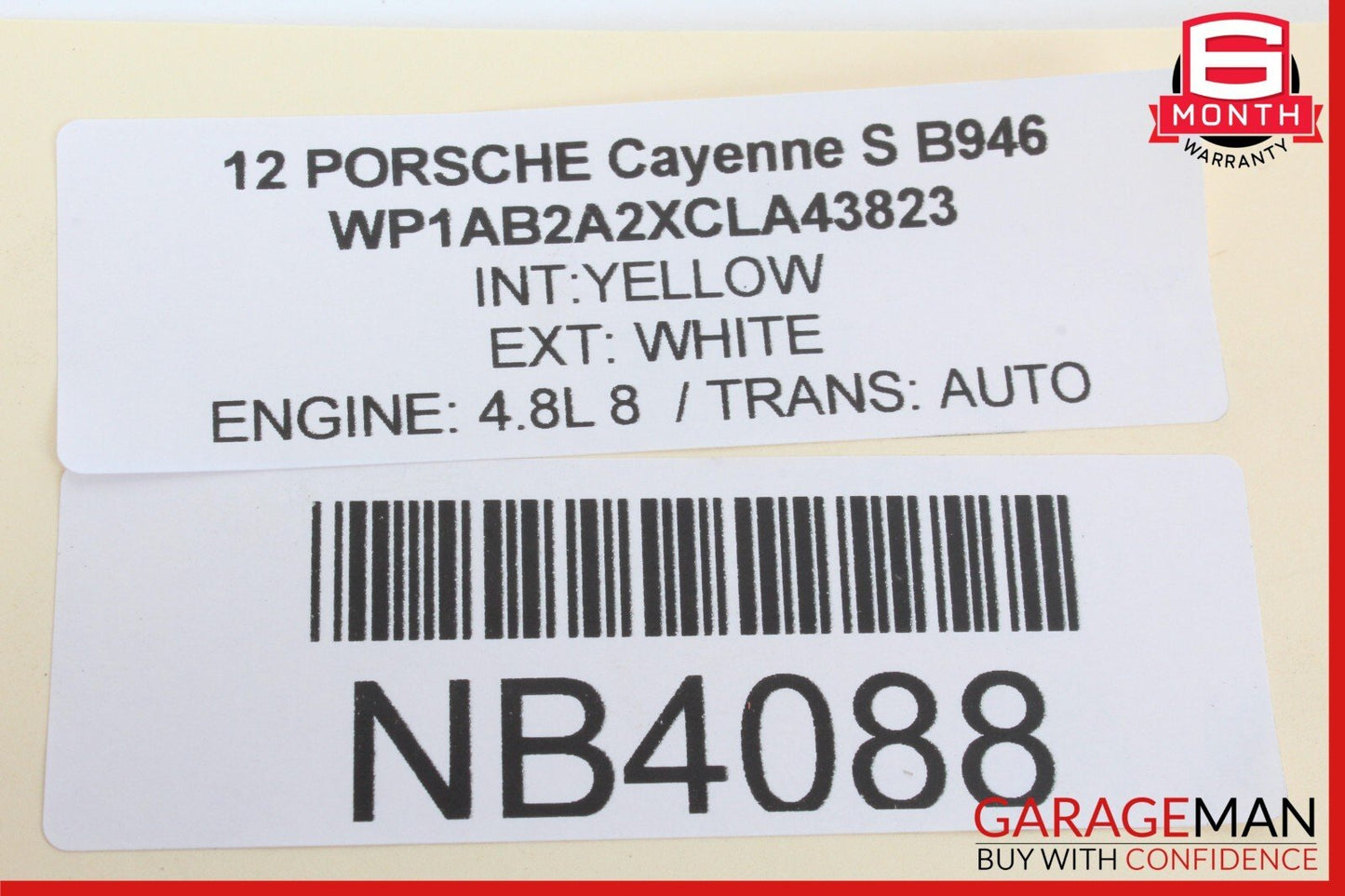 11-14 Porsche Cayenne S 958 Park Parking Assist Control Module OEM