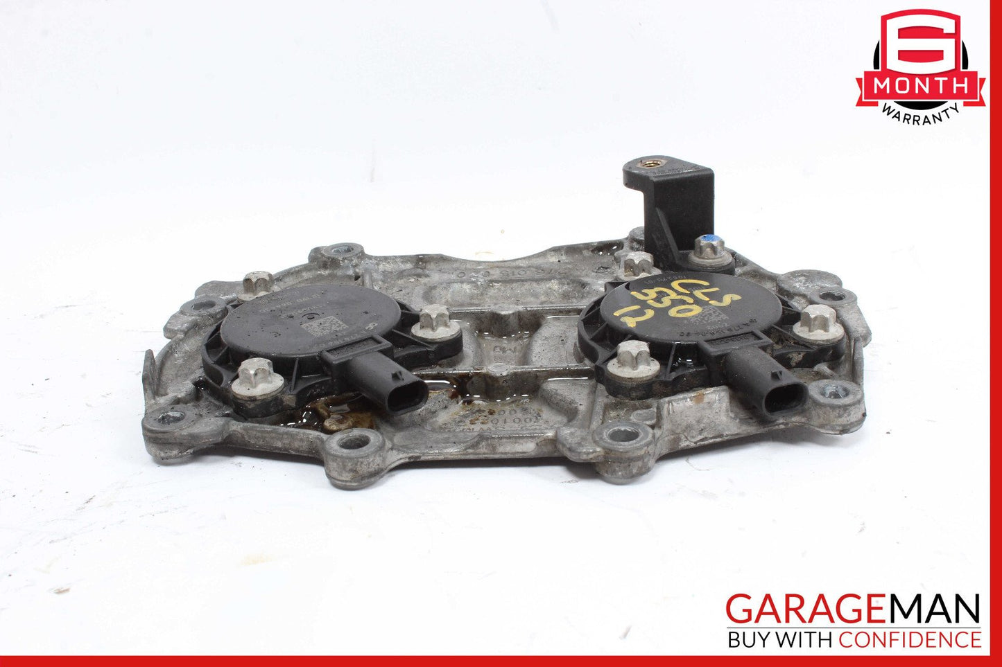 12-18 Mercedes W212 E350 Front Left or Right Engine Timing Chain Cover Plate OEM