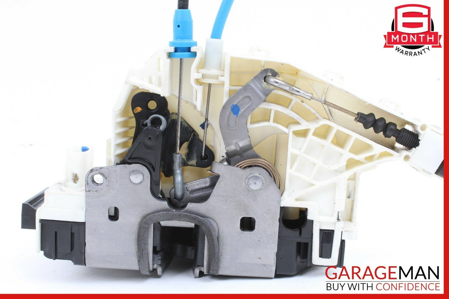 08-11 Mercedes W204 C300 Rear Left Door Lock Latch Actuator w/ Handle Gray