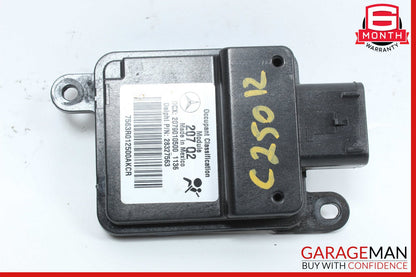 12-14 Mercedes W204 C250 C300 Seat Occupancy Sensor Mat SRS Module OEM