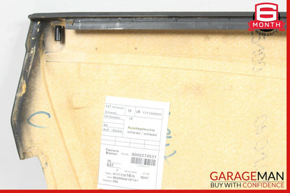 05-11 Mercedes R171 SLK280 SLK350 Front Right Interior Door Panel Cover Black