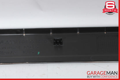 00-06 Mercedes W220 S430 S55 AMG Front Right Side Door Step Sill Scuff Plate OEM