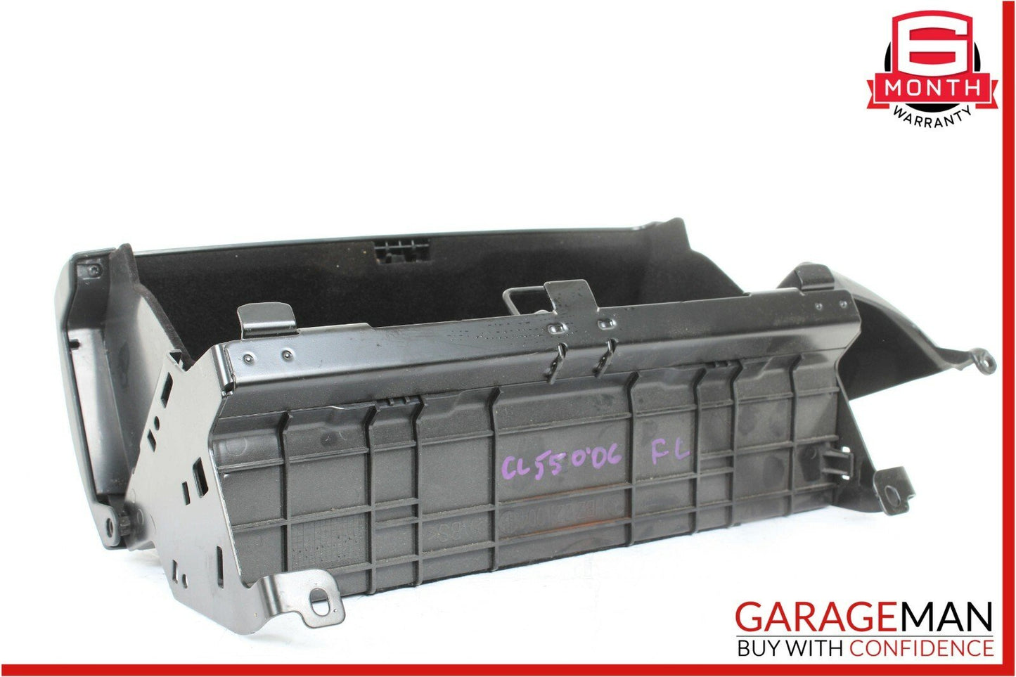 07-10 Mercedes W216 CL550 Front Left Under Seat Storage Tray Compartment Black