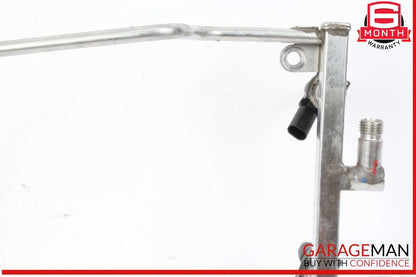 05-12 Mercedes W164 ML350 E350 SLK300 Fuel Injector Rail w/ Fuel Injectors OEM