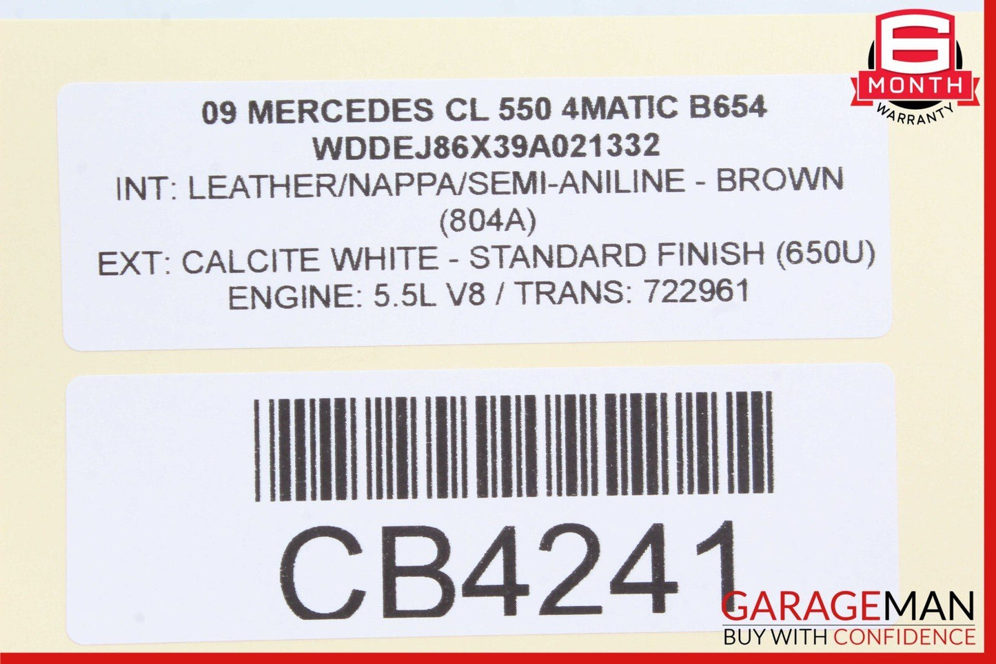 07-14 Mercedes W216 CL550 S550 Voice Language Communication Control Module OEM