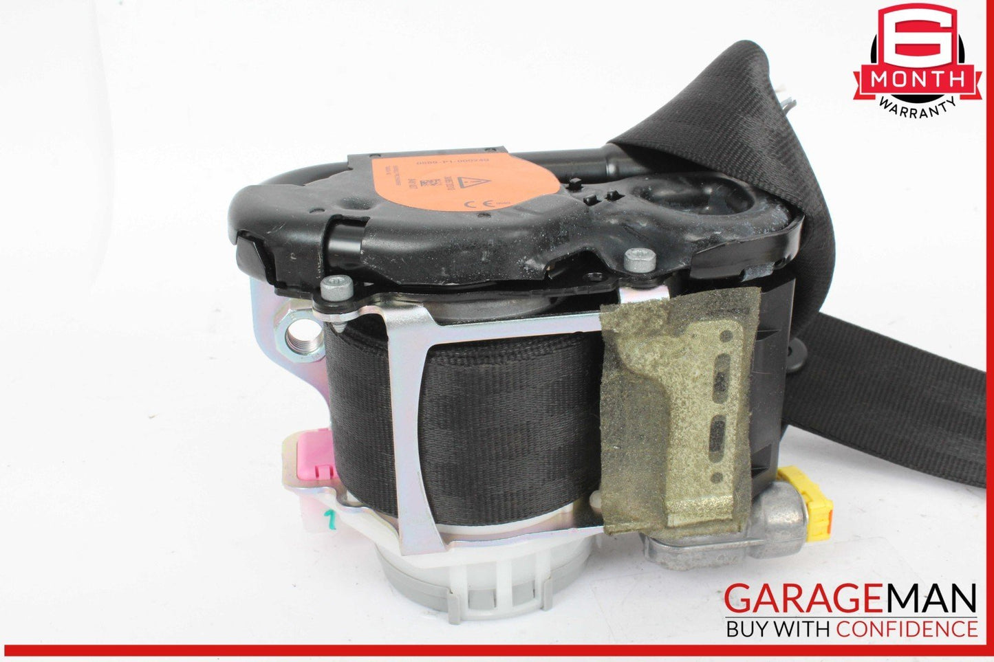 14-17 Audi SQ5 Front Right Passenger Side Seat Belt Seatbelt Black OEM