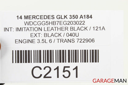 13-15 Mercedes X204 GLK350 Multifunction Keyless Control Module 1729006206 OEM