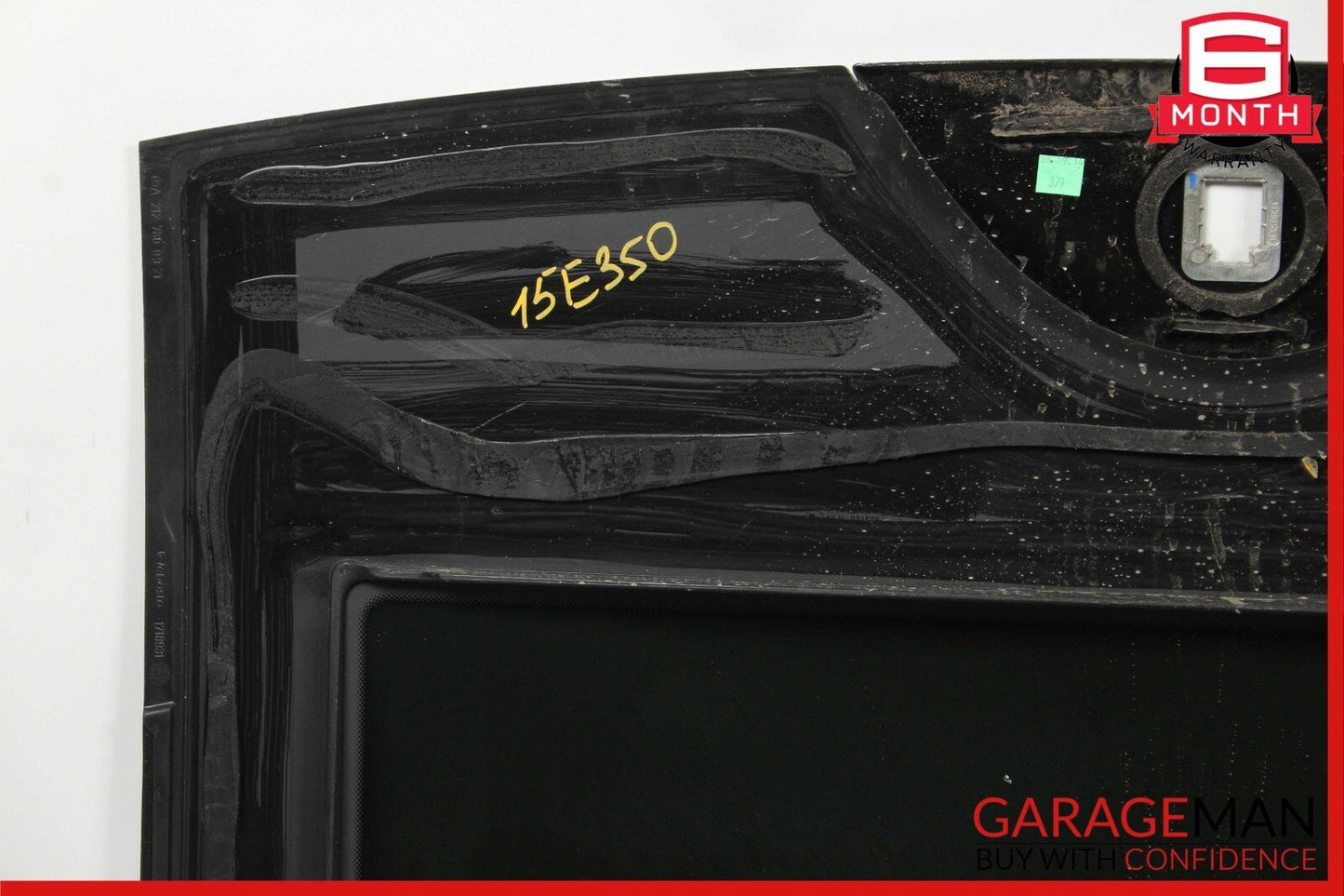 10-16 Mercedes W212 E350 E550 Rear Panoramic Pano Sunroof Sun Roof Glass OEM