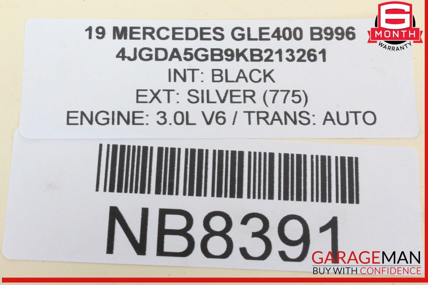 13-19 Mercedes W166 GLE400 GL550 Rear Left Side Door Window Regulator Motor Unit