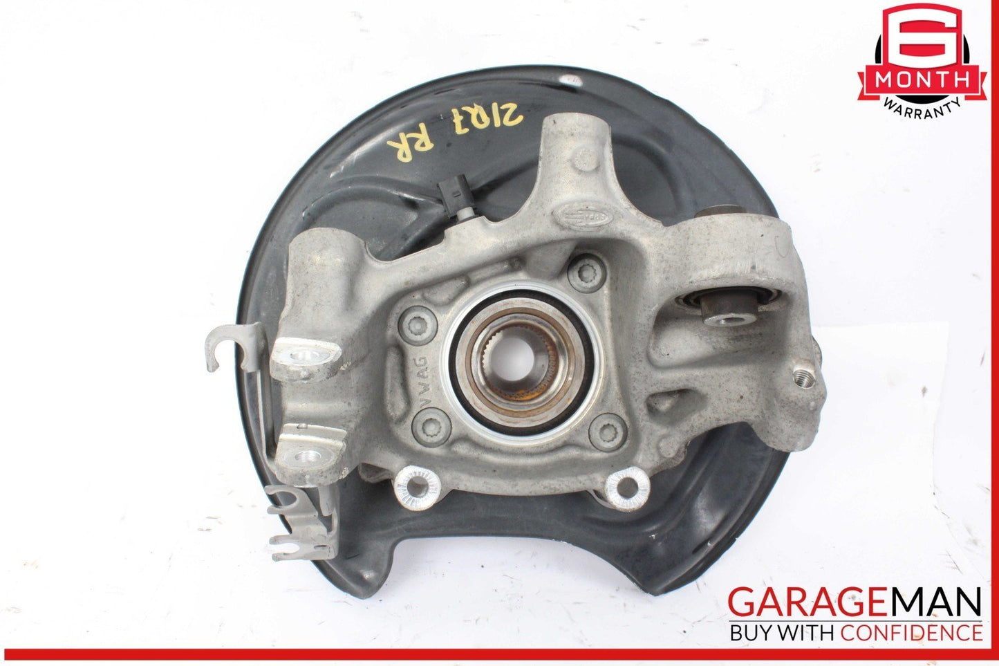 17-24 Audi Q7 Rear Right Passenger Side Spindle Knuckle Wheel Hub 4M0505432AF