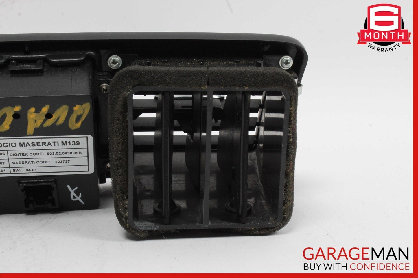 03-08 Maserati Quattroporte M139 Front Center Console AC A/C Air Vent OEM