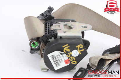 10-13 Mercedes W207 E350 E550 Coupe Rear Left Side Seatbelt Seat Belt Beige OEM