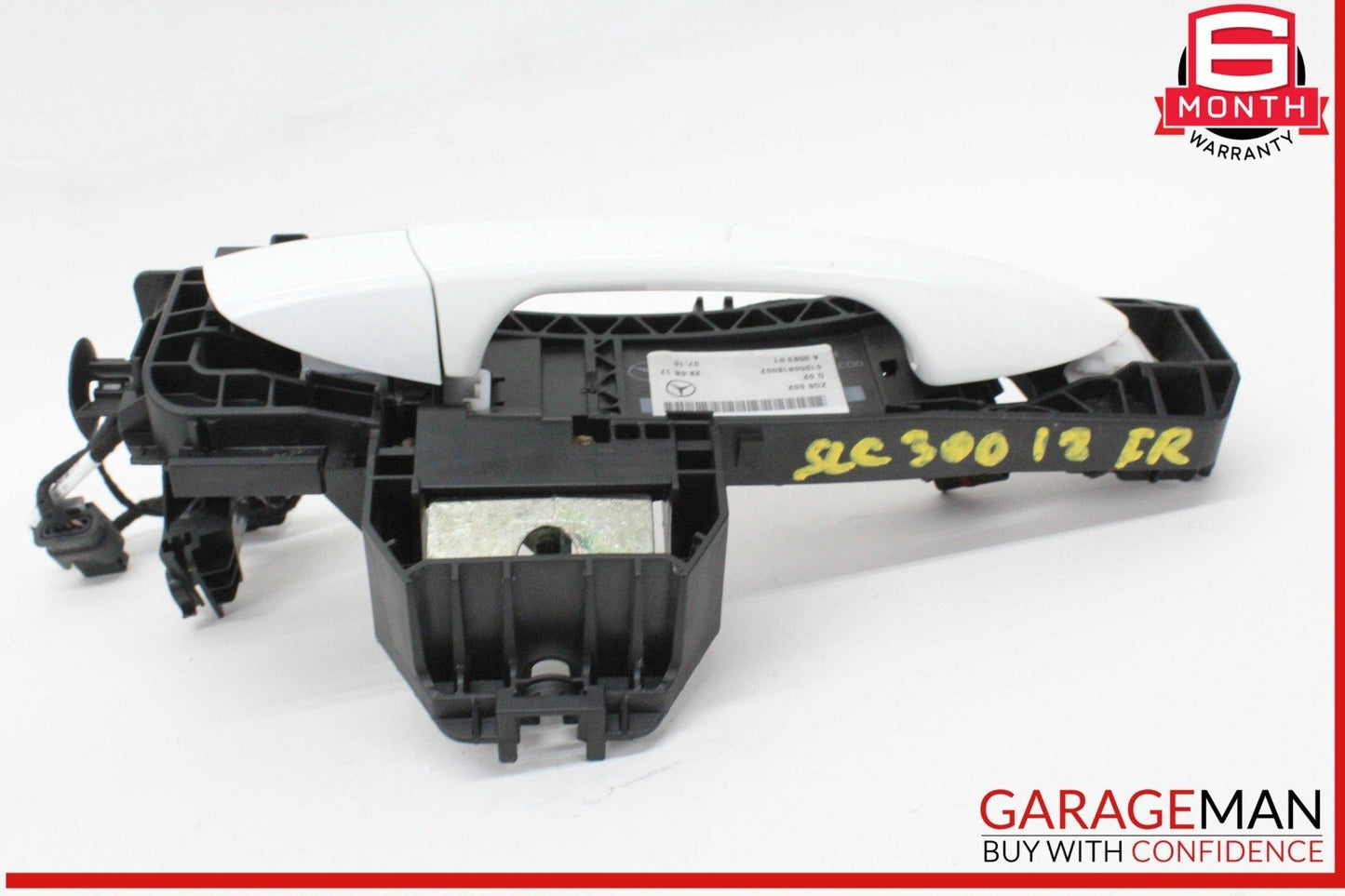 12-20 Mercedes R172 SLC300 SLK250 Right Side Exterior Door Handle White OEM